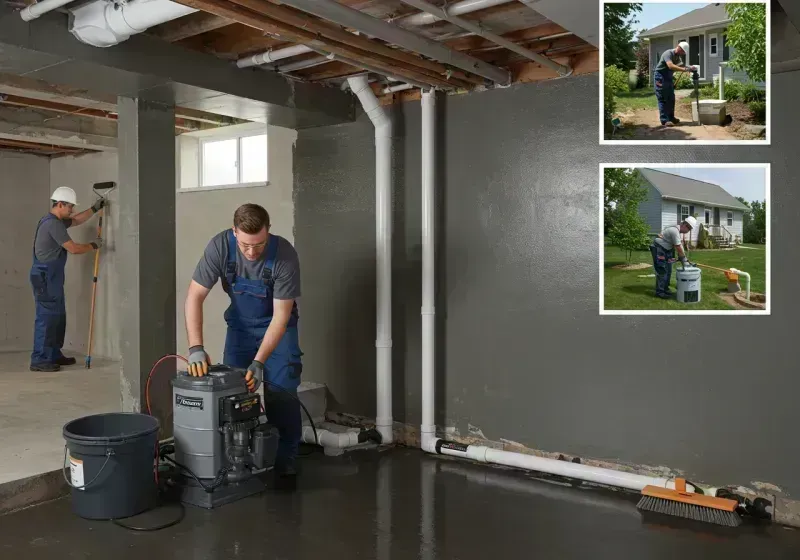 Basement Waterproofing and Flood Prevention process in Miamisburg, OH